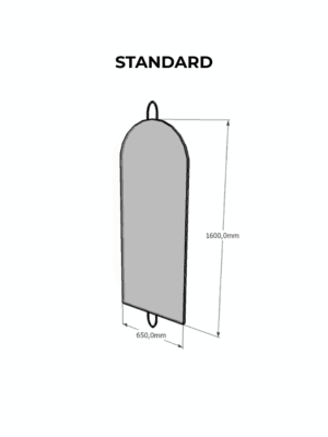 Personalised garment bag Standard from Bagkomplekt
