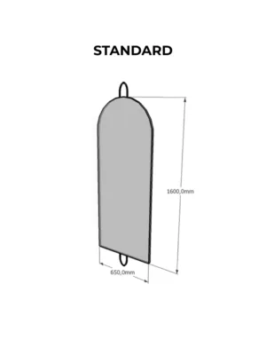 Personalised garment bag Standard from Bagkomplekt