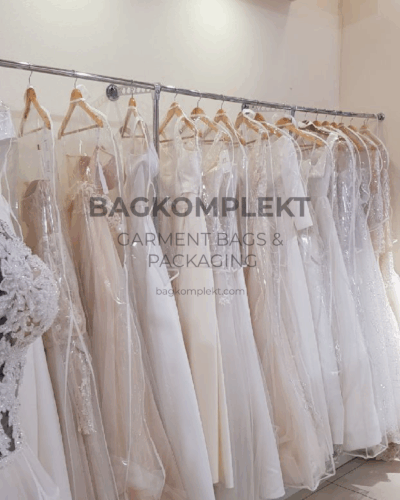 чохол для одягу прозорий