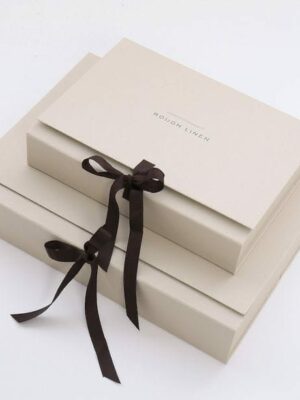 wedding paper boxes with your logo