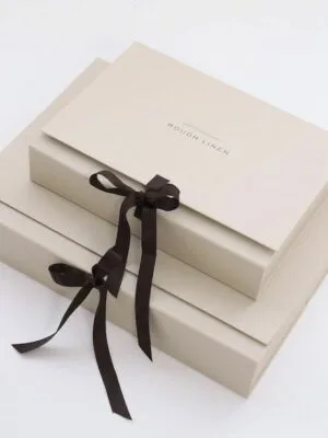wedding paper boxes with your logo